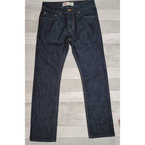 Levis 511 Slim Fit Jeans 28x28 Dark Wash Denim Mens Casual Wear